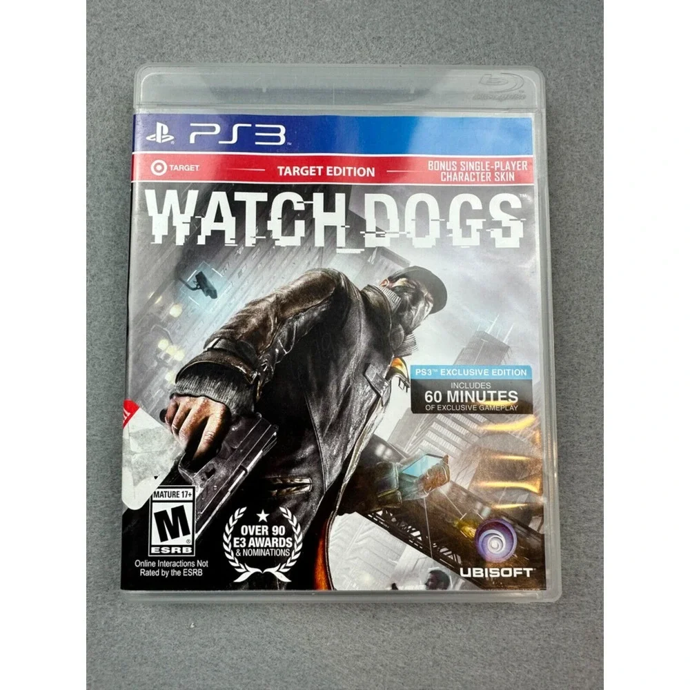 Watch Dogs (Sony PlayStation 3,‎ 2014)_Target Edition